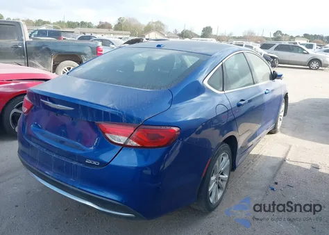 2015 Chrysler 200 Limited из США, поврежденный, VIN 1C3CCCAB3FN758694